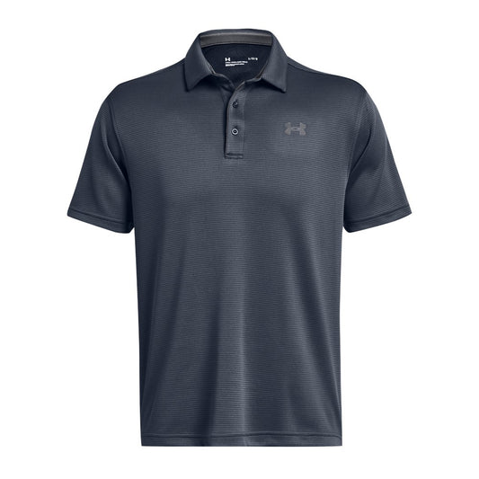 Under Armour Mens Tech Polo - Downpour Gray/Pitch Gray