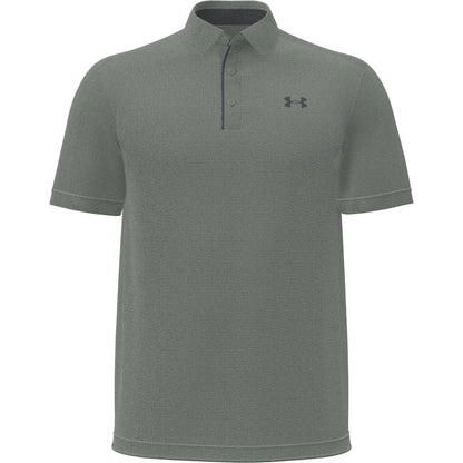 Under Armour Mens Tech Polo - Titanium/Pitch Gray