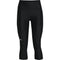 Under Armour Womens HeatGear Hi Capri Pocket Tights - Black