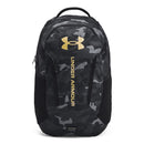 Under Armour Unisex Hustle 6.0 Backpack - Black/Gold