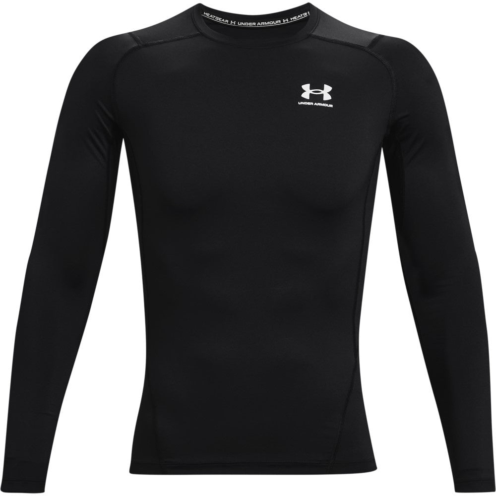 Under Armour Mens HG Armour Comp LS - Black
