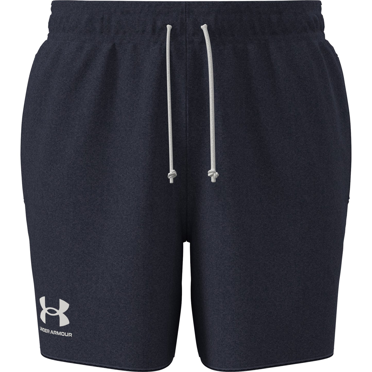 Under Armour Mens Rival Terry 6in Short - Black/Onyx White