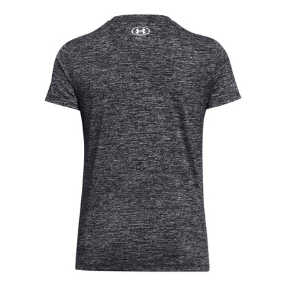 Under Armour Womens Tech SSV Twist Tee - Black/White