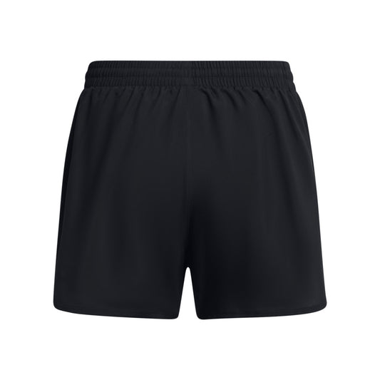 Under Armour Womens Fly By 2 in 1 Shorts - Black/Reflective