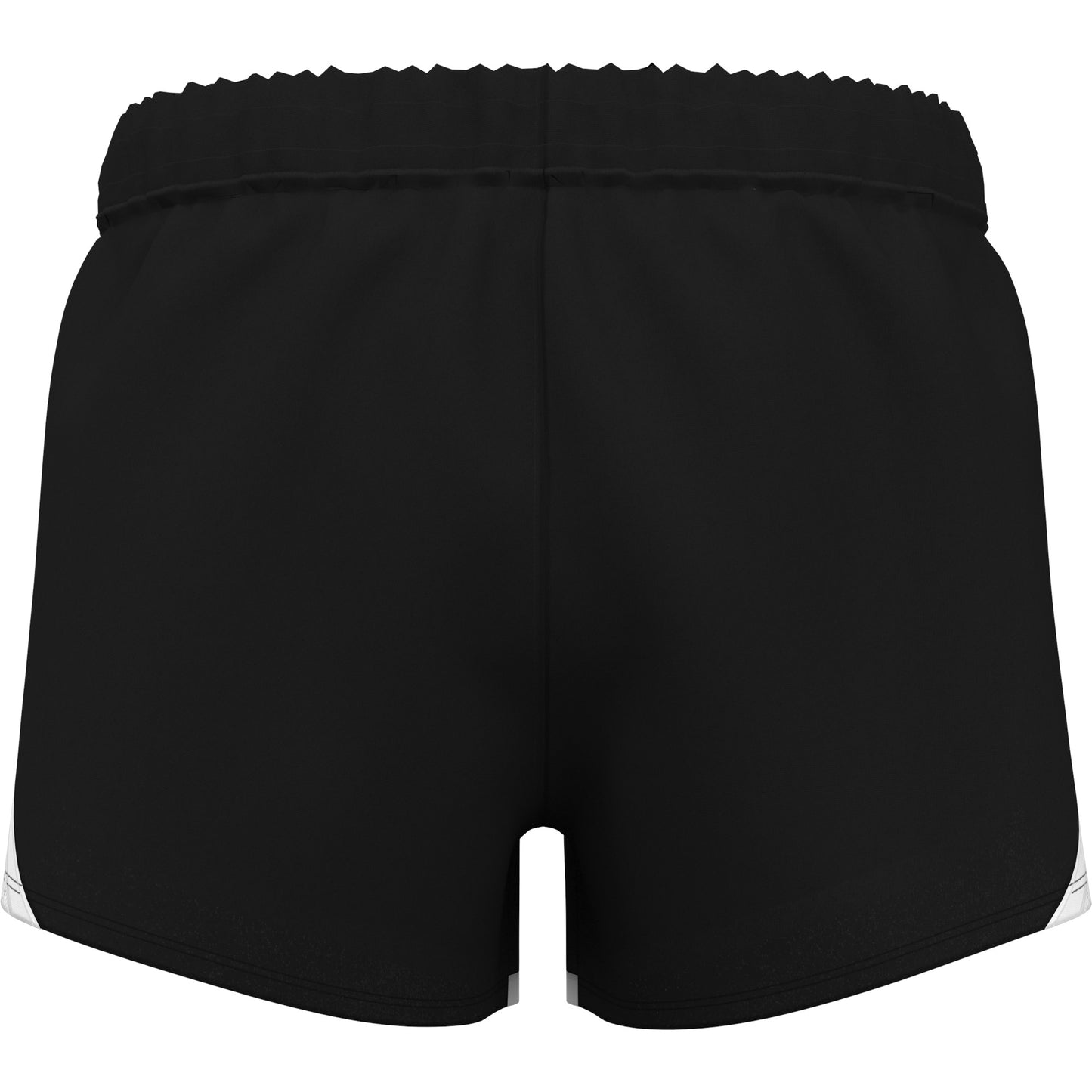 Under Armour Girls Fly By Shorts - Black/White/Reflective