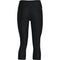 Under Armour Womens HeatGear Hi Capri Pocket Tights - Black