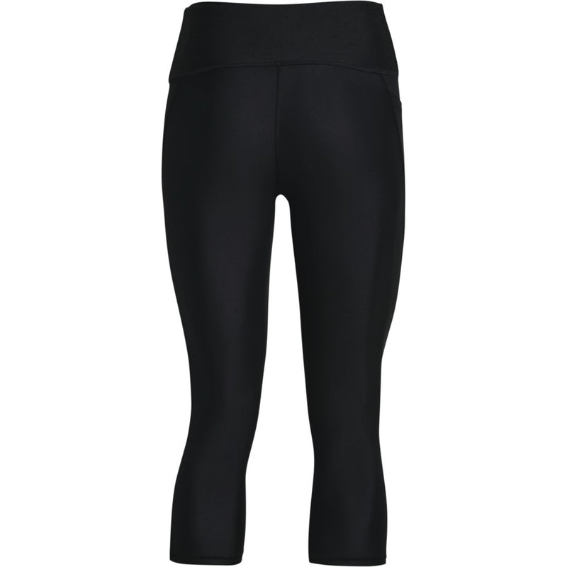 Under Armour Womens HeatGear Hi Capri Pocket Tights - Black