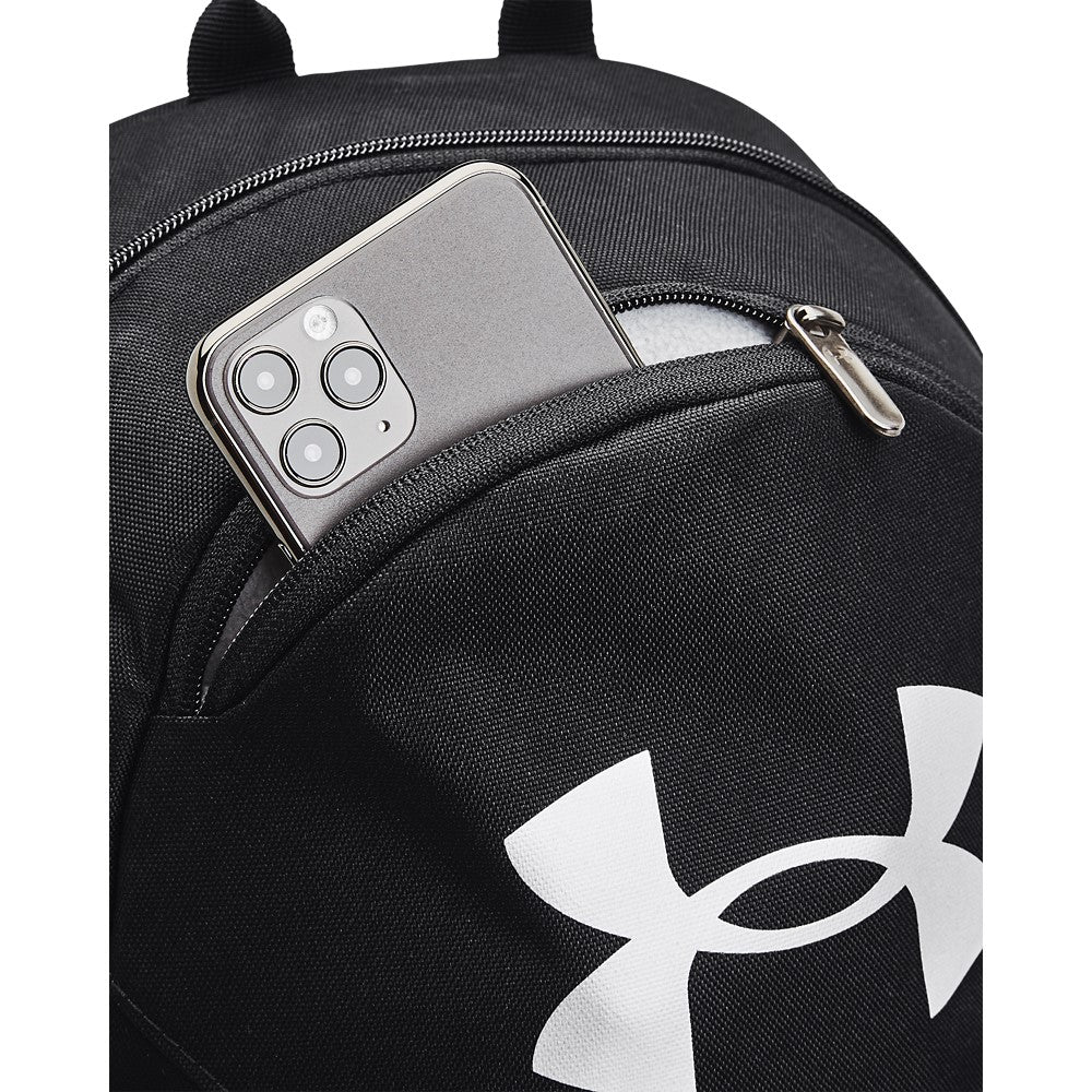 Under Armour Unisex Hustle Lite Backpack - Black/Silver