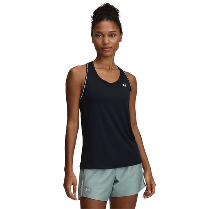 Under Armour Womens Tech Knockout Tank - Black/White