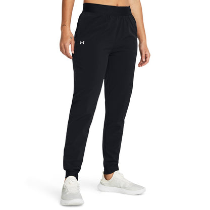 Under Armour Womens ArmourSport Woven Pant - Black/White