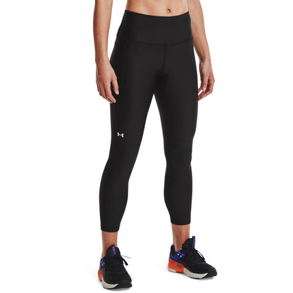 Under Armour Womens HG Armour HiRise 7/8 Pkt - Black