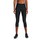 Under Armour Womens HeatGear Hi Capri Pocket Tights - Black