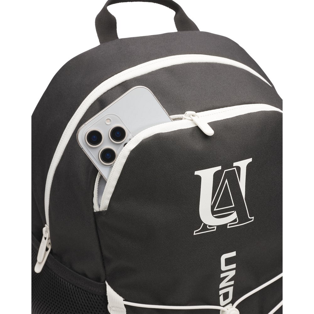 Under Armour Hustle Sport 6 Backpack - Black/Summit White