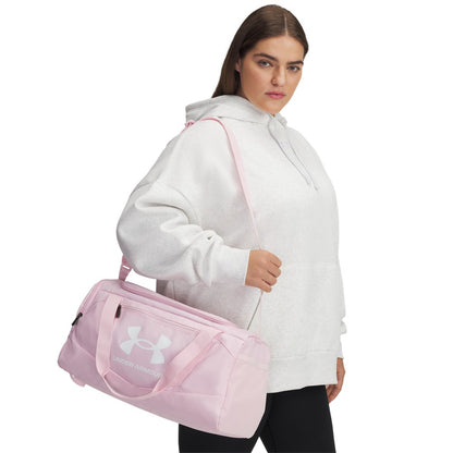 Under Armour Unisex Undeniable 5 Duffle XS - Prime Pink/White