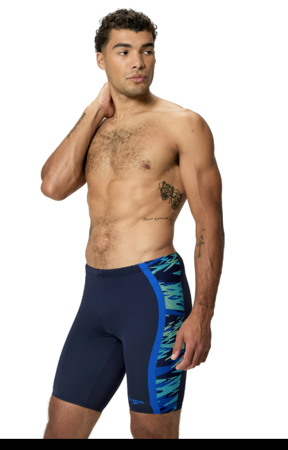 Speedo Mens Hyperboom Splice Jammer - Navy