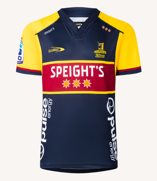 Classic Highlanders Super Rugby Mens Training Jersey 2026
