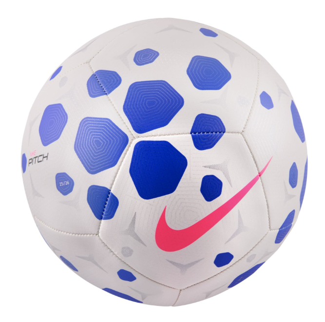 Nike Pitch Football - White/Racer Blue/Pink Blast