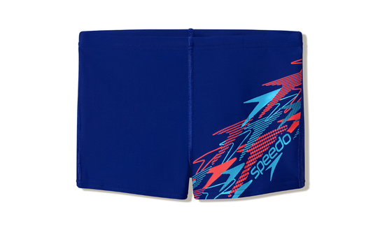 Speedo Boys Medley Logo Aquashort - Nightwatch/Hyperteal