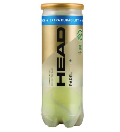 HEAD Padel Balls Pro S+ 3 Ball Pack