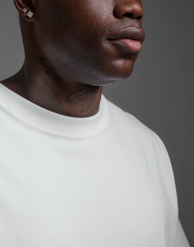 2XU Unisex EZ Oversized Organic Cotton Tee - White