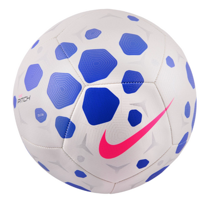 Nike Pitch Football - White/Racer Blue/Pink Blast