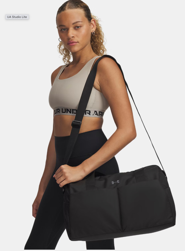 Under Armour Womens Studio Lite Duffle - Black/Castlerock