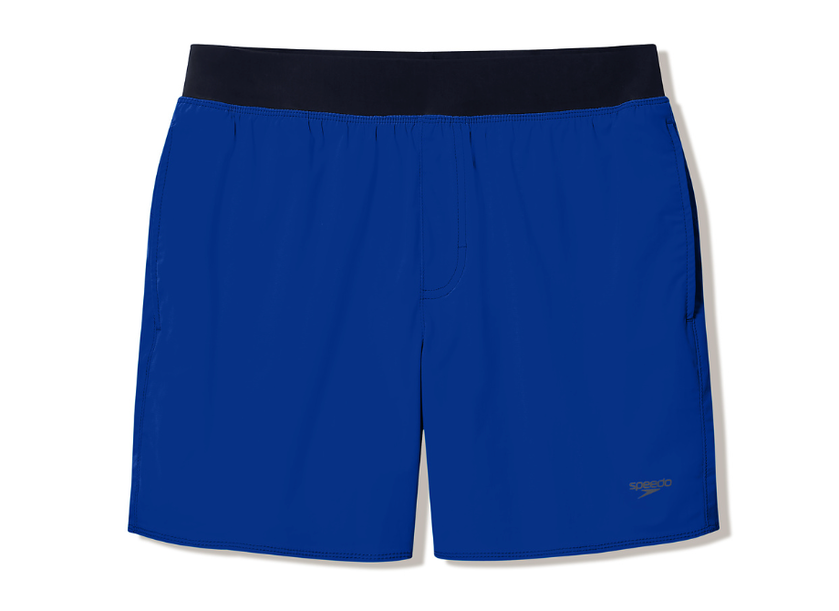 Speedo Mens The Lookout Solid Volley 16" Short - Dark Blue