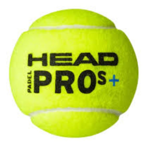 HEAD Padel Balls Pro S+ 3 Ball Pack