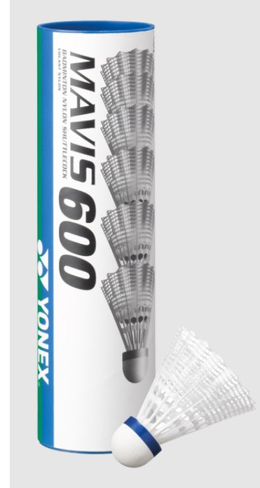 Yonex Mavis 600 Nylon Shuttlecock- Single