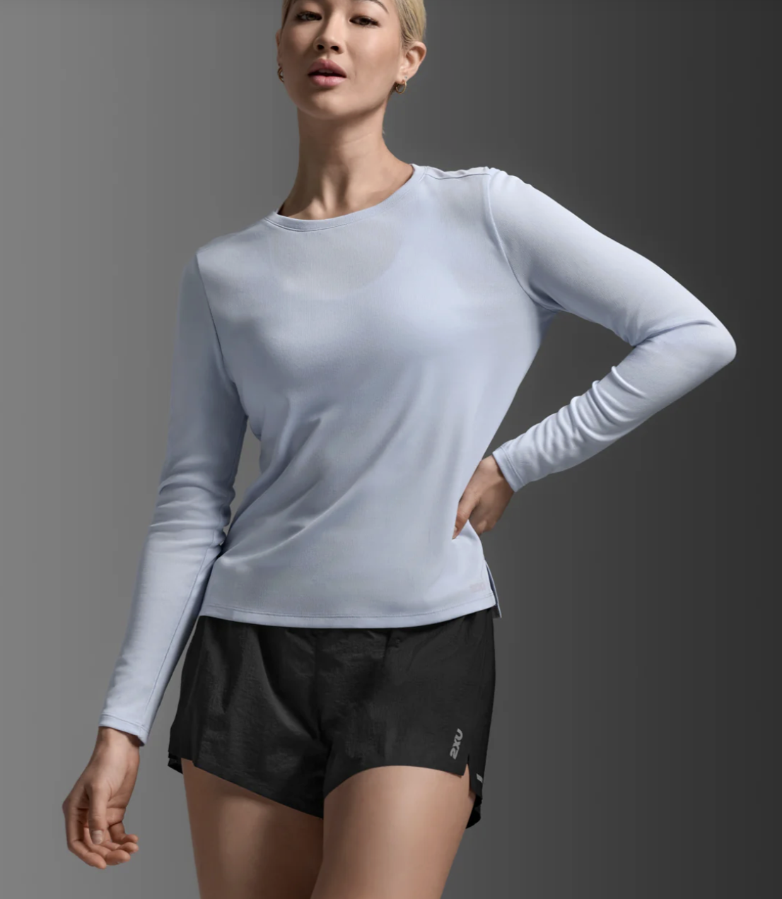 2XU Womens Aero Long Sleeve Tee - Halogen