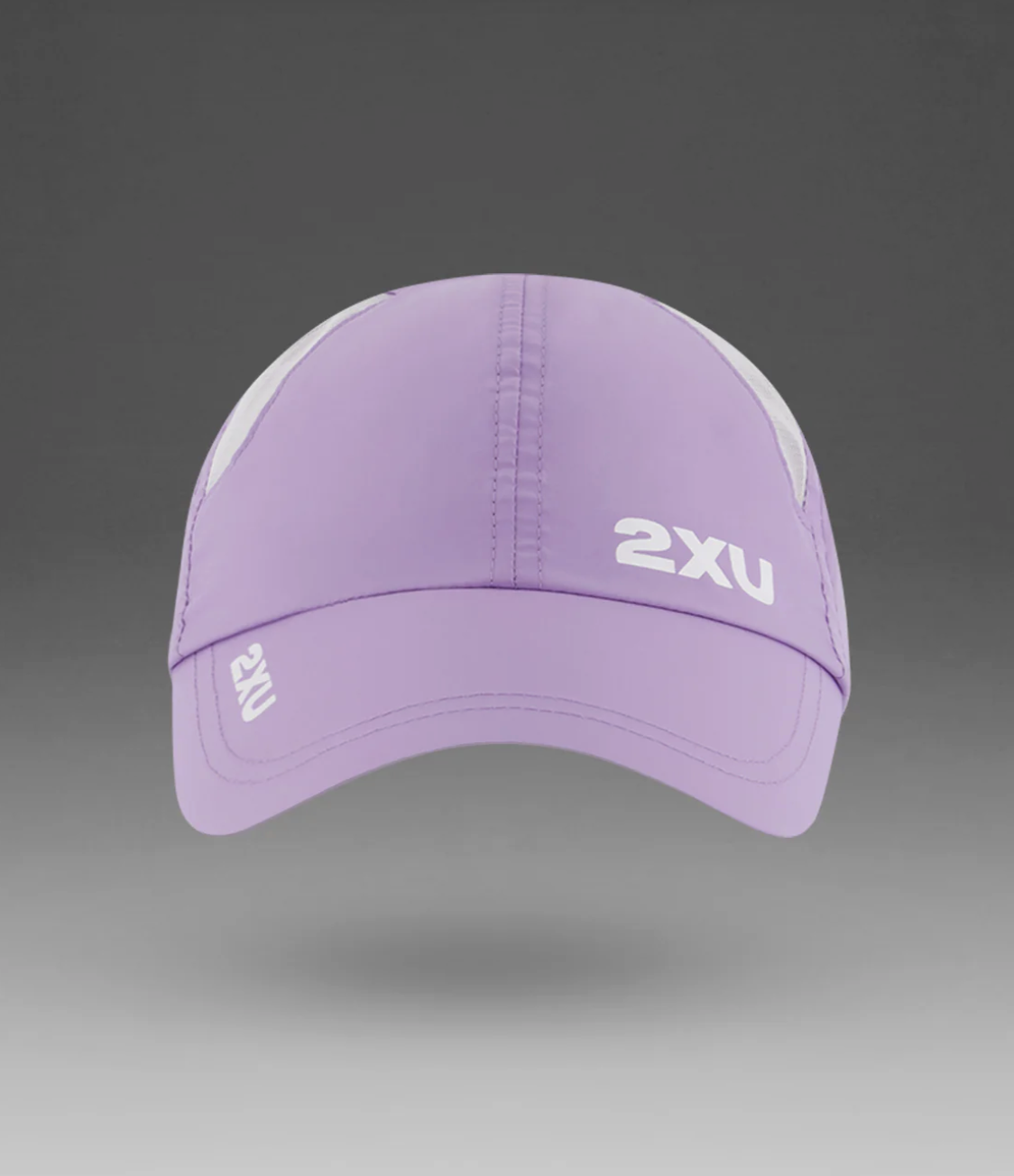 2XU Unisex Run Cap - Lavender/White