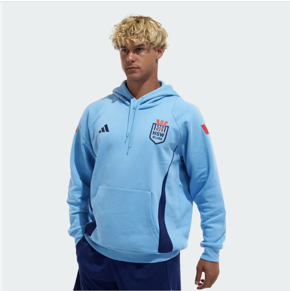 Adidas Westpac NSW Blues Training Hoody - Team Light Blue