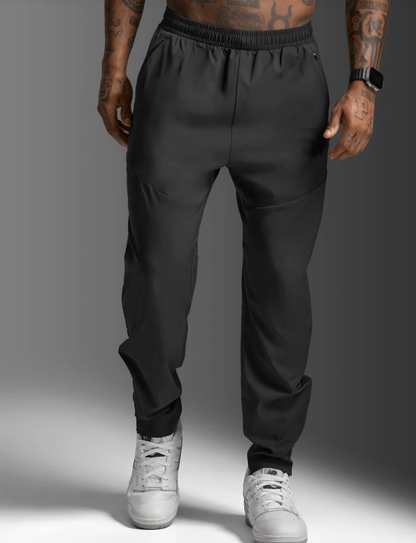 2XU Mens Aero Woven Jogger - Black/Silver Reflective