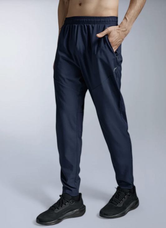 2XU Mens Aero Woven Jogger - Midnight/Silver Reflective