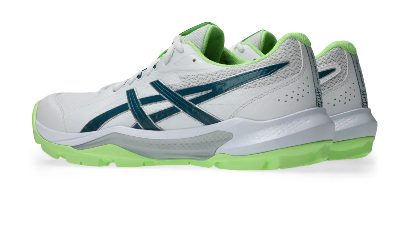 Asics Mens Gel Peake 3 Turf & Hockey Shoe - White/Dark Teal