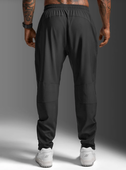 2XU Mens Aero Woven Jogger - Black/Silver Reflective