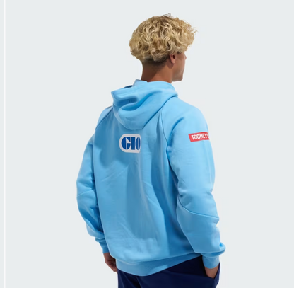 Adidas Westpac NSW Blues Training Hoody - Team Light Blue