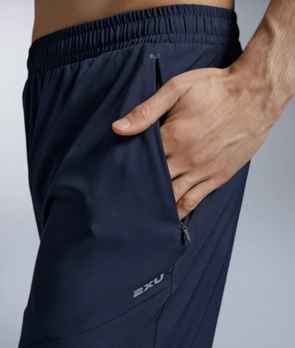 2XU Mens Aero Woven Jogger - Midnight/Silver Reflective