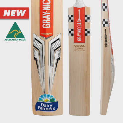 Gray Nicolls Travis Head 123 Replica (Natural) Cricket Bat - Short Handle