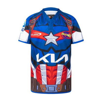 Classic Hurricanes Youth Marvel Captain America Jersey