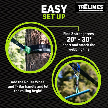 Trelines Roller Adventure Line 11m
