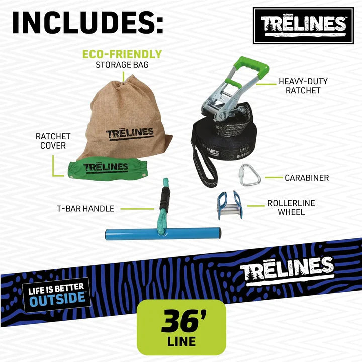 Trelines Roller Adventure Line 11m