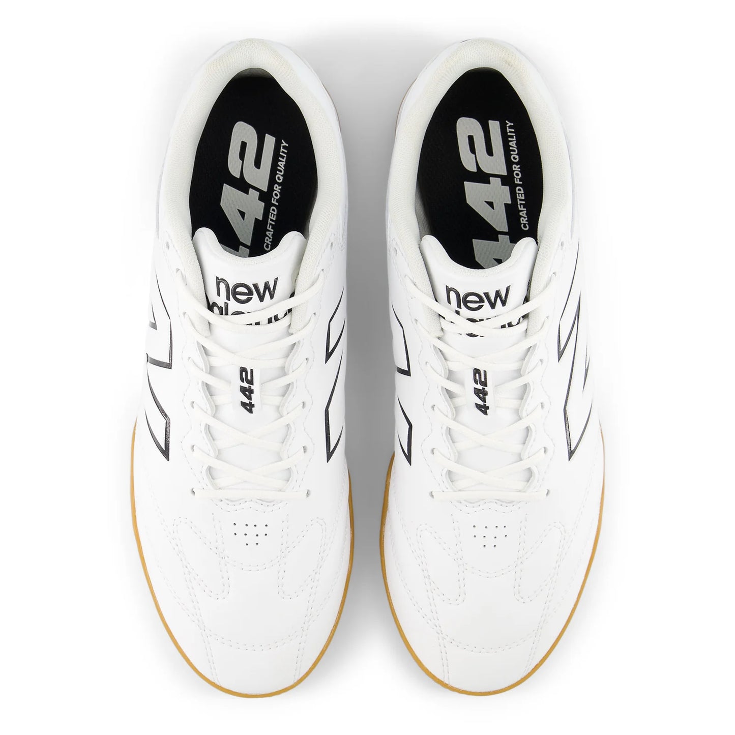 New Balance 442 Team Indoor Court V3 (D) - White/Black