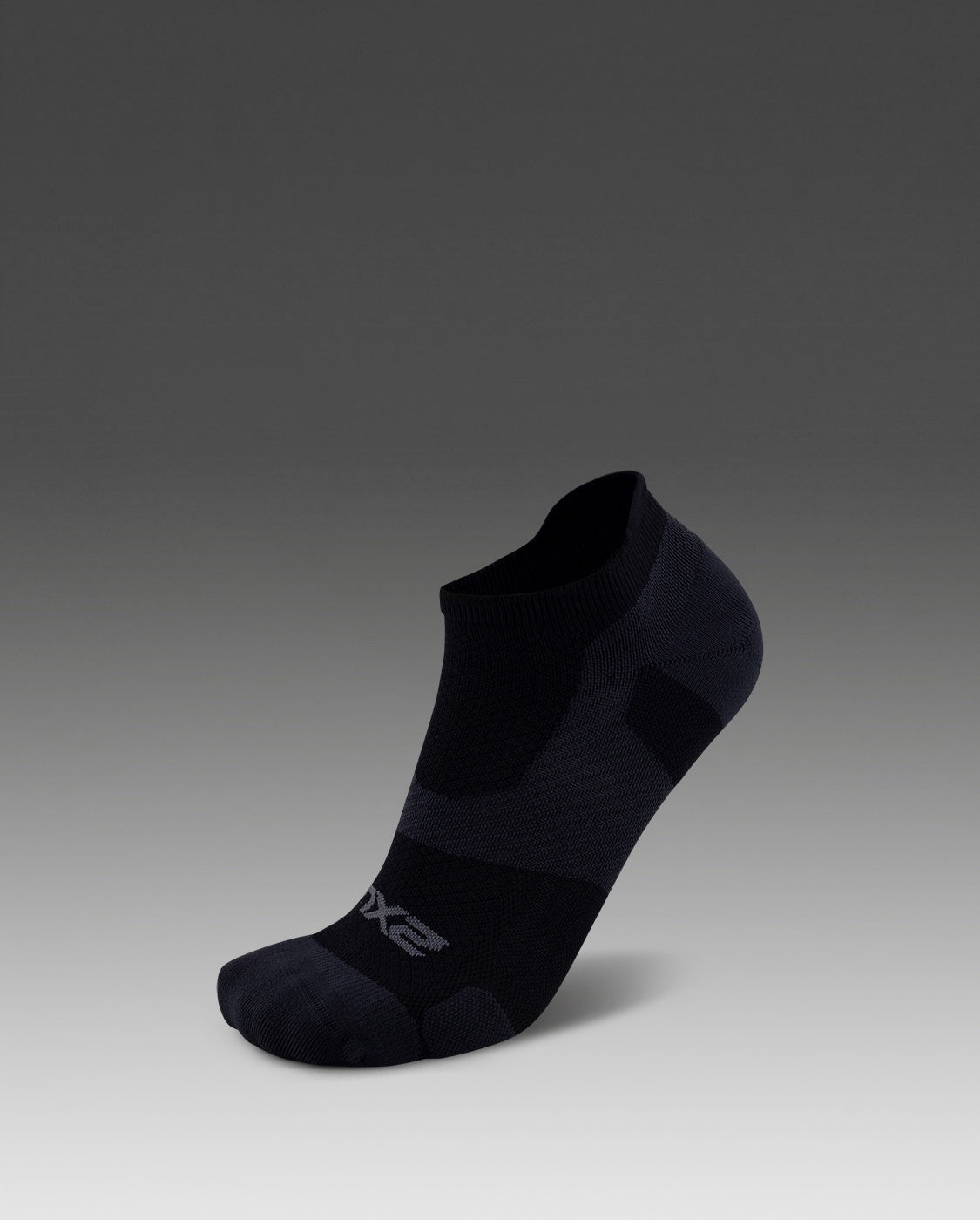 2XU Vectr Light Cushion No Show Socks - Back/Titanium