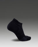 2XU Vectr Cushion No Show Socks - Black/Titanium