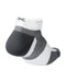 2XU Vectr Cushion No Show Socks - White/Grey