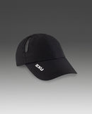 2XU Unisex Run Cap - Black/Black