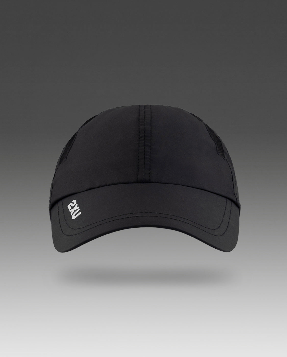 2XU Unisex Run Cap - Black/Black
