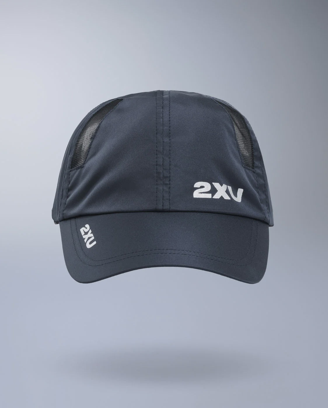 XU Unisex Run Cap - Midnight/Silver