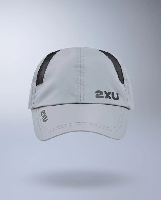 2XU Unisex Run Cap - Weathervane/Black